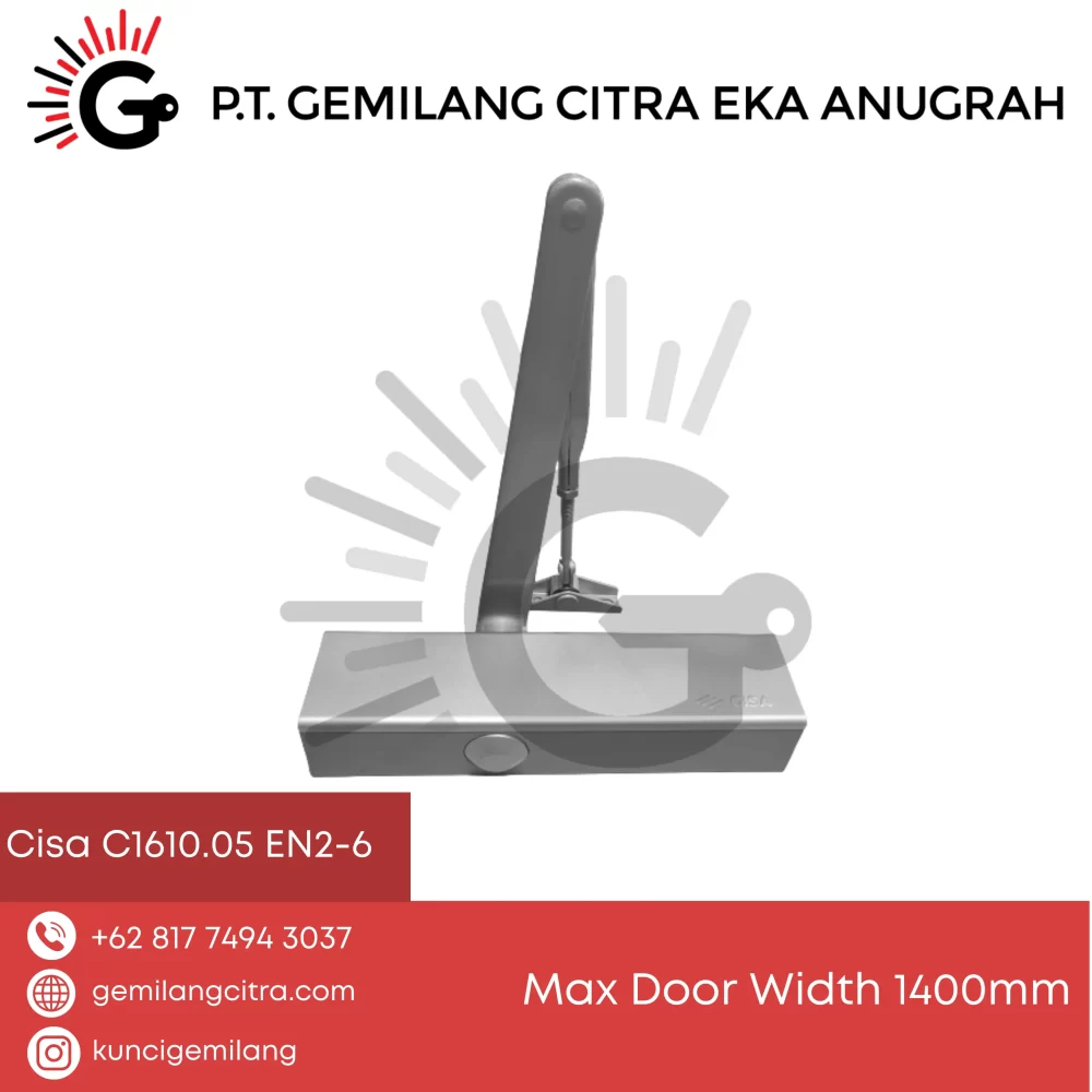Door Closer CISA Professional Max C1610.05 EN2-6