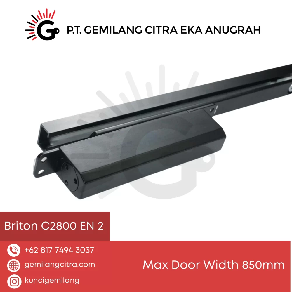 Concealed Door Closer Briton C2802 EN2